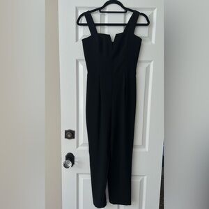 AMANDA UPRICHARD BLACK JUMPSUIT SIZE XS